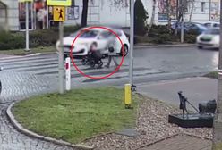 Wjechała z impetem. Zagapiła się, bo rozmawiała przez telefon