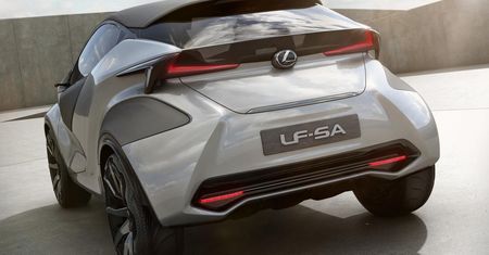 Lexus LF-SA concept – „wyciek” przed premierą