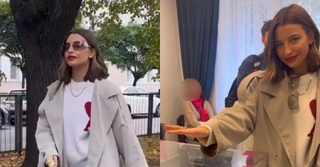 Internautka zarzuciła Julii Wieniawie, że robi z wyborów "TREND". Riposta aktorki? W punkt