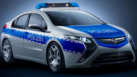 Opel Ampera Polizei