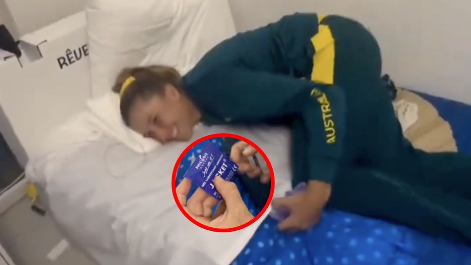 Olimpijki przeczytały napisy na prezerwatywach