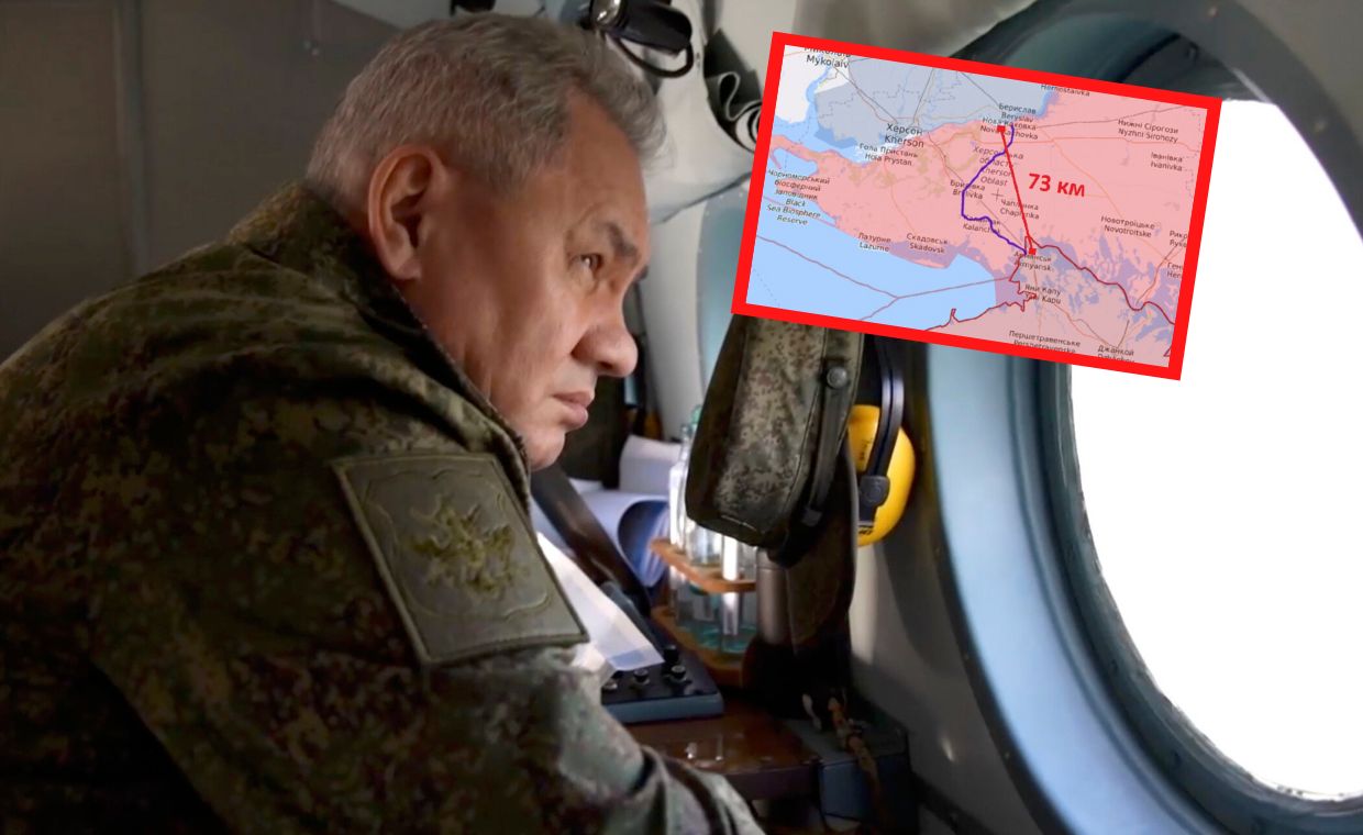 Kompromitacja Rosji. Szojgu wcale nie był na froncie