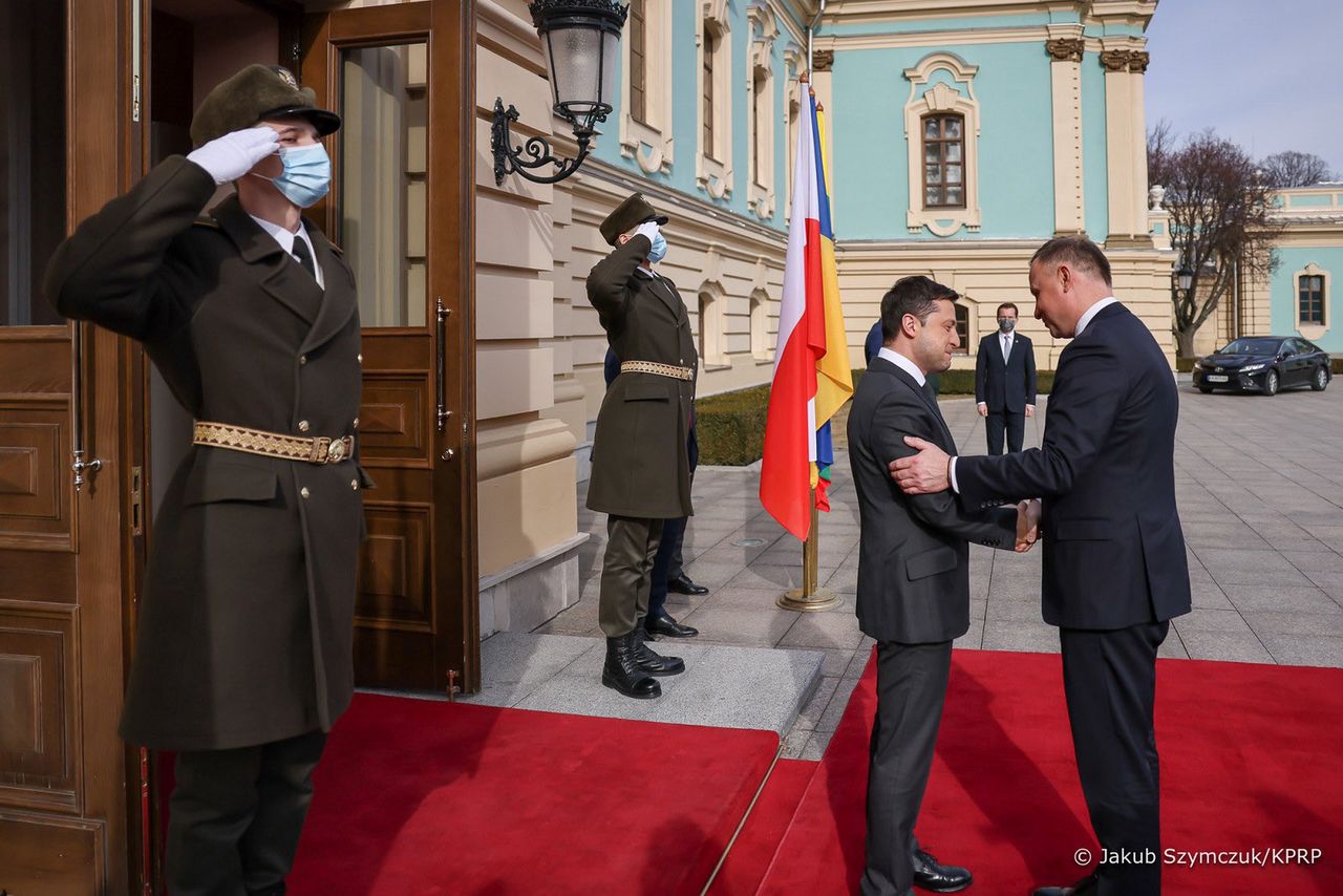 Andrzej Duda w Urainie. Wygłosi orędzie i spotka się z Wołodymyrem Zełenskim, fot. KPRP 