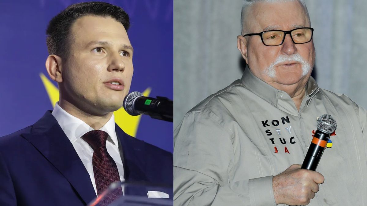 Lech Wałęsa postanowił odpowiedzieć na słowa Sławomira Mentzena