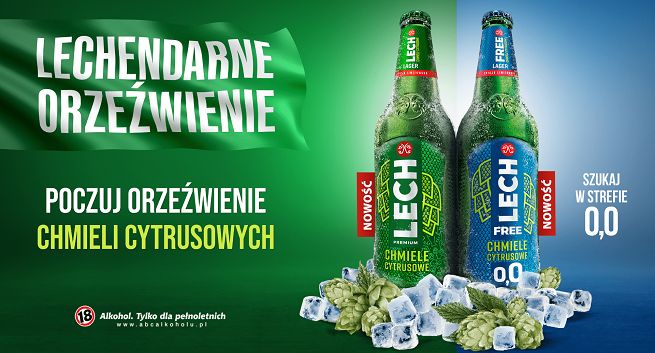 „Lechendarne” orzeźwienie w reklamach nowego Lecha (wideo)