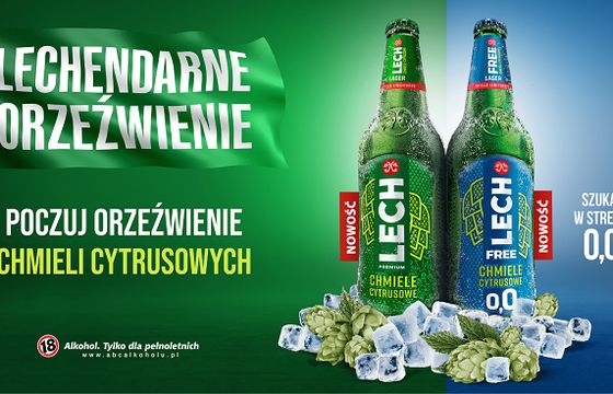 „Lechendarne” orzeźwienie w reklamach nowego Lecha (wideo)