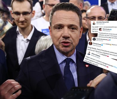 Lawina komentarzy po występie Trzaskowskiego. "Entuzjazmu się nie kupi"