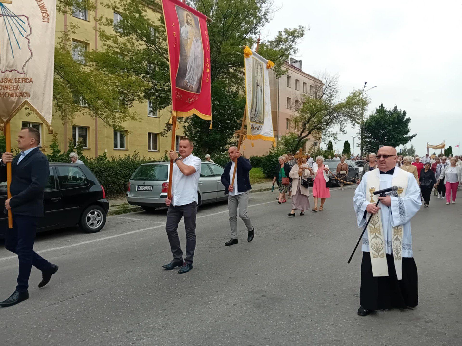 Boże Ciało 2025 w parafii pw. Najświętszego Serca Jezusowego w Starachowicach.
