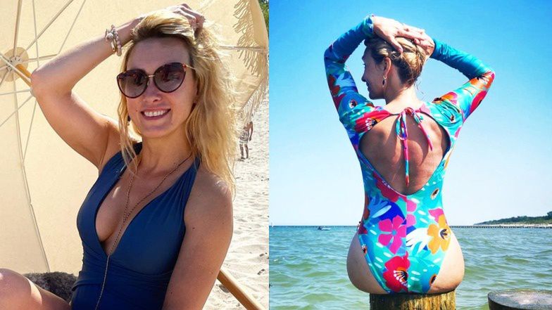 Anna Kalczyńska relacjonuje wakacje nad polskim morzem