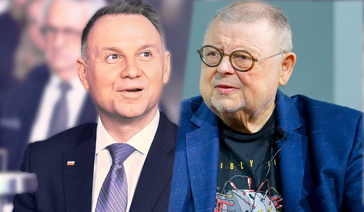 Andrzej Duda i Wojciech Mann