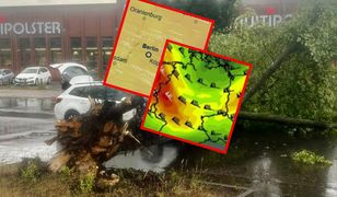 Berlin sparaliżowany po gwałtownej burzy. Ofiara śmiertelna i ranni