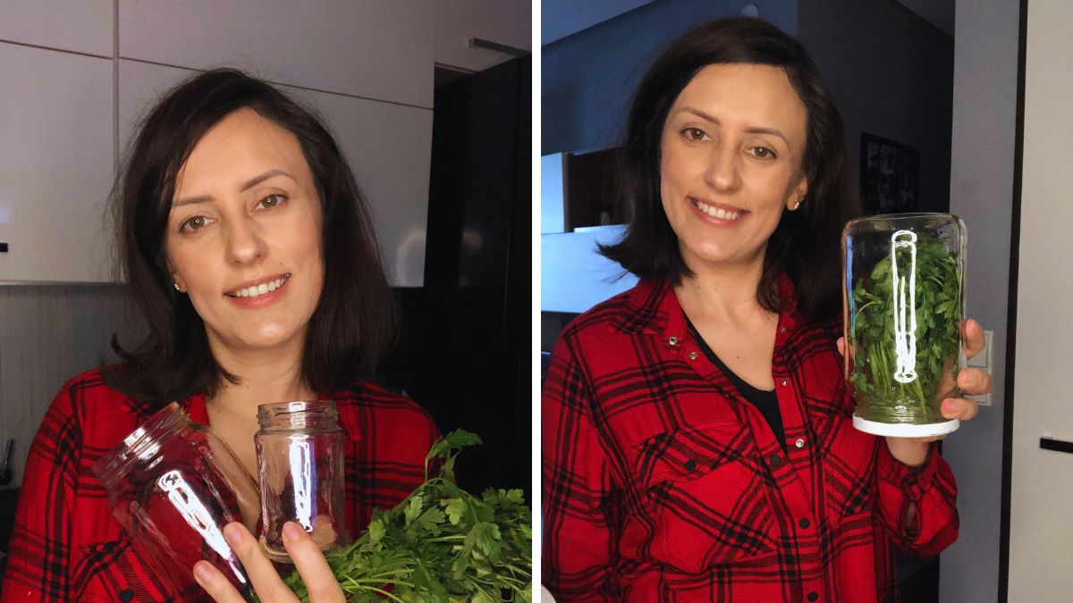 Aby zachować świeżość pietruszki, wystarczy wykorzystać ten trik