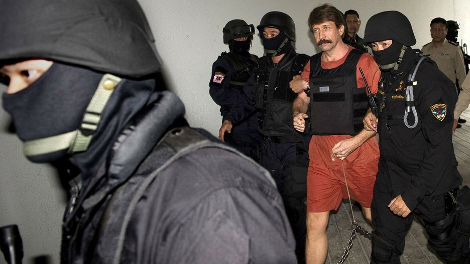 arch46
(FILES) In this file photo taken on October 05, 2010 in Bangkok shows alleged Russian arms dealer Viktor Bout (2nd R) arriving at the Criminal Court. - The mother of a notorious Russian arms trafficker, who is serving a 25-year sentence in a US prison, has pleaded with Presidents Joe Biden and Vladimir Putin to negotiate the release of Bout, the RIA Novosti news agency announced on June 7, 2021. (Photo by Nicolas ASFOURI / AFP)
NICOLAS ASFOURI