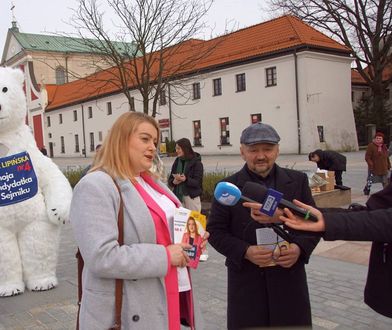 Lublin kontra Zakopane. Fotka z misiem "za free"