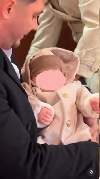 Faustyna i Daniel Martyniukowie ochrzcili syna