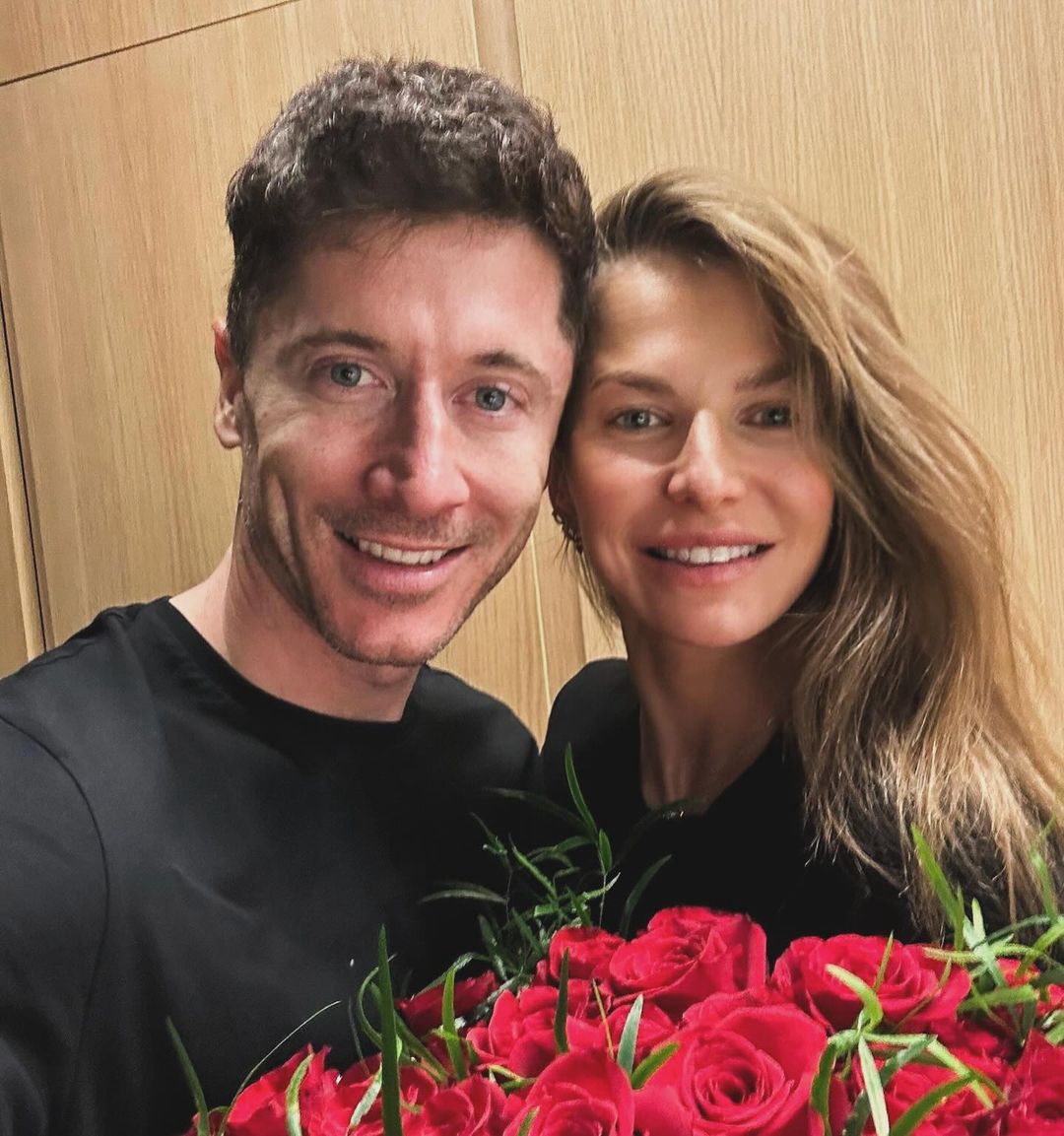 Anna i Robert Lewandowscy