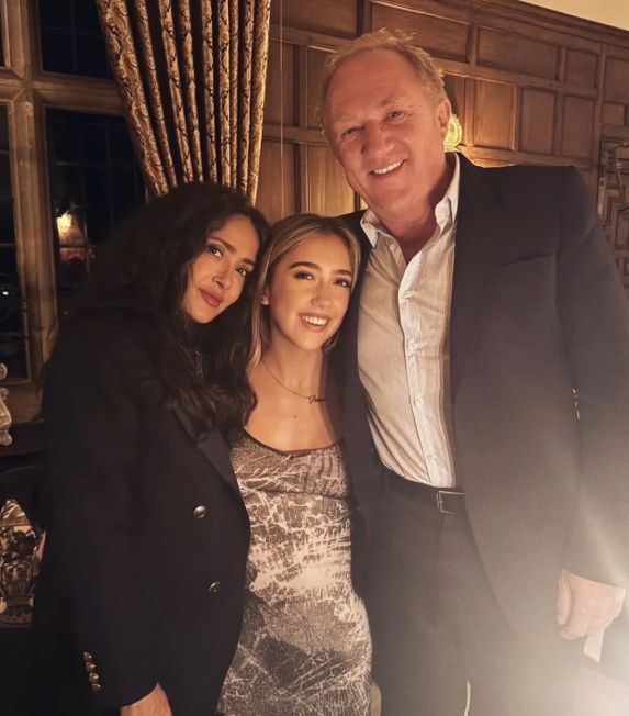 Salma Hayek, Valentina Paloma Pinault, Francois-Henri Pinault