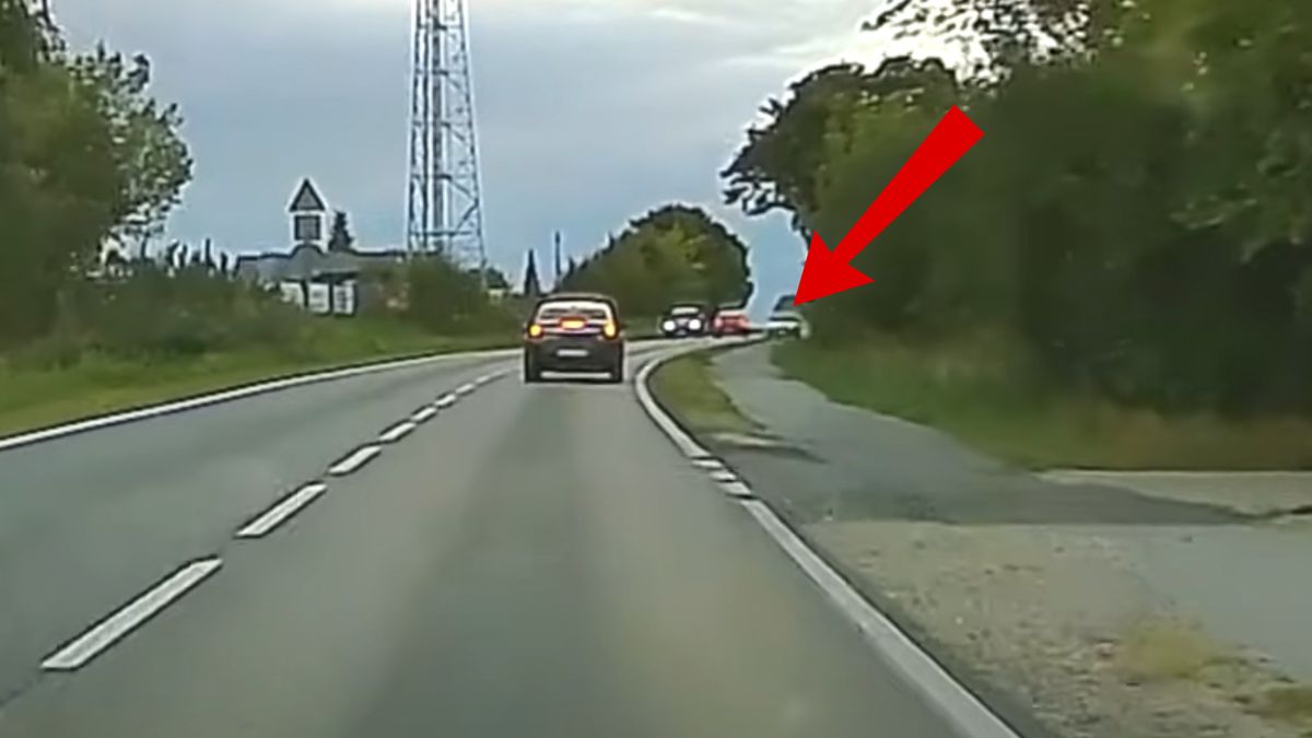 Pędził bmw po drodze rowerowej.