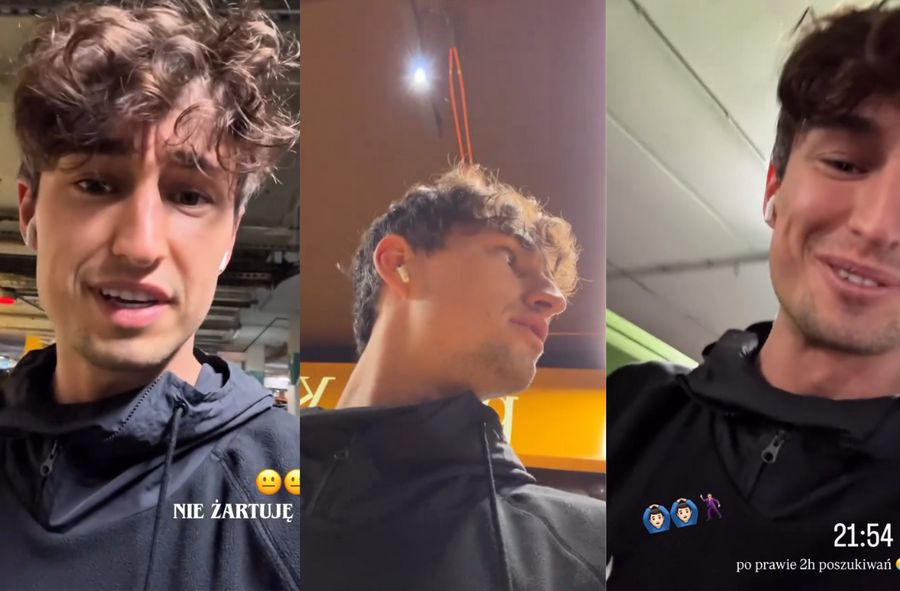 Marcin Dubiel w galerii handlowej