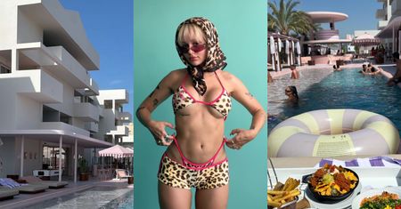 Lila Janowska SAMOTNIE (?) wypoczywa na Ibizie. Cena designerskiego hotelu zwala z nóg...
