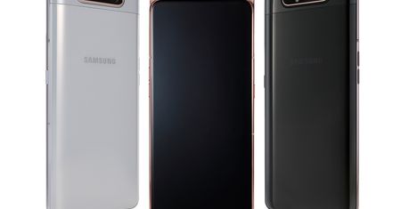 Samsung Galaxy A80 zaprezentowany - ma nie tylko wysuwaną, ale i obracaną kamerę