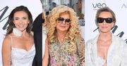 Tłum celebrytów na pokazie MMC: Magda Gessler w panterce, wydekoltowana Edyta Herbuś i Paulina Smaszcz w staniku (ZDJĘCIA)