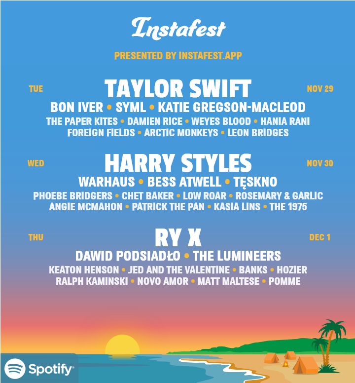 Spotify instafest