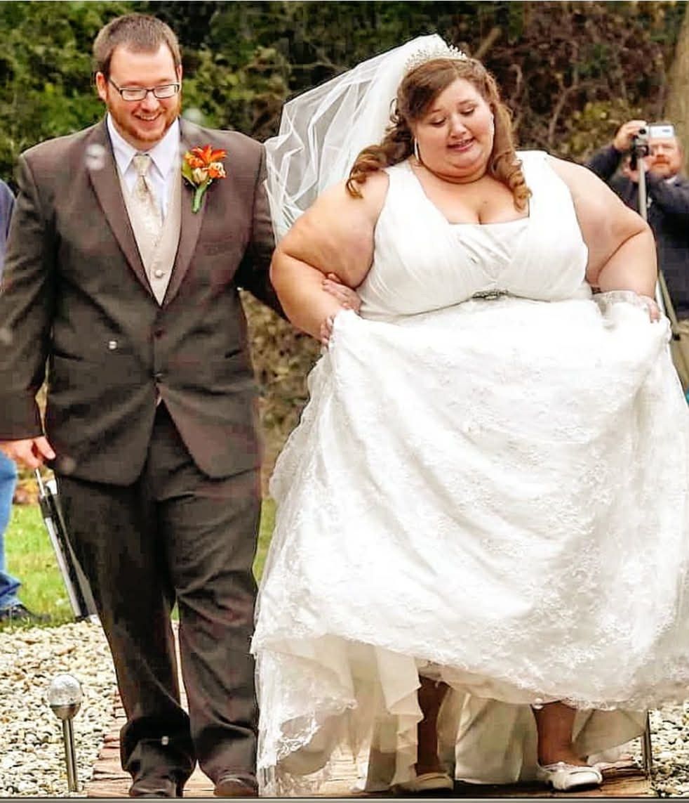 Lexi Reed z mężem przed metamorfozą 