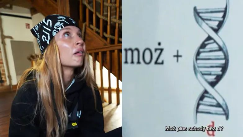 Sylwia Gaczorek myślała, że symbol DNA to schody