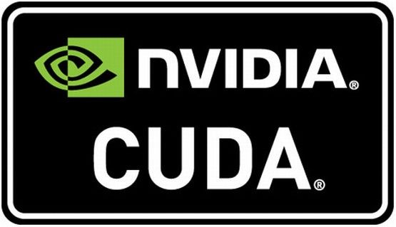 Nvidia CUDA technologia logo