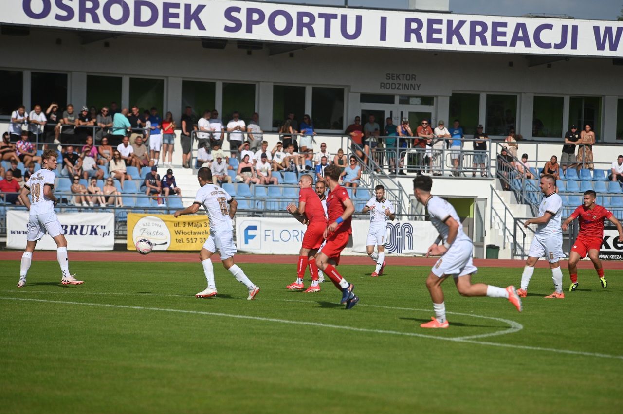 5. liga kujawsko-pomorska. Mecz Włocłavia Włocławek - Start WIP Stawki