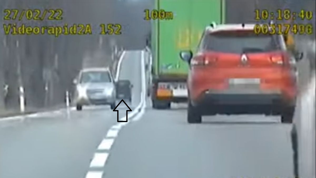 Pirat drogowy z Białorusi. Zapłacił ogromny mandat (Policja)