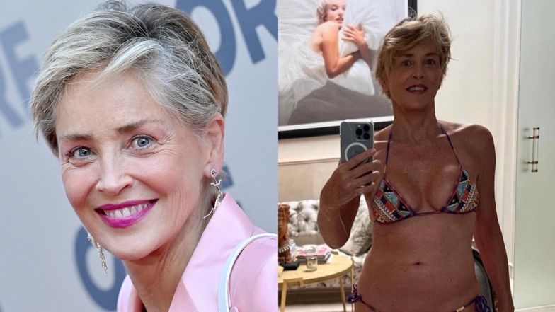 Młody kochanek Sharon Stone zerwał z nią kontakt, bo nie chciała korzystać z botoksu