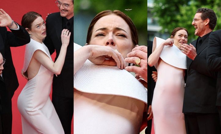 Emma Stone kontra pszczoła 