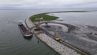 Nowy ląd wyłania się z Zalewu Wiślanego. Będzie niedostępny dla turystów