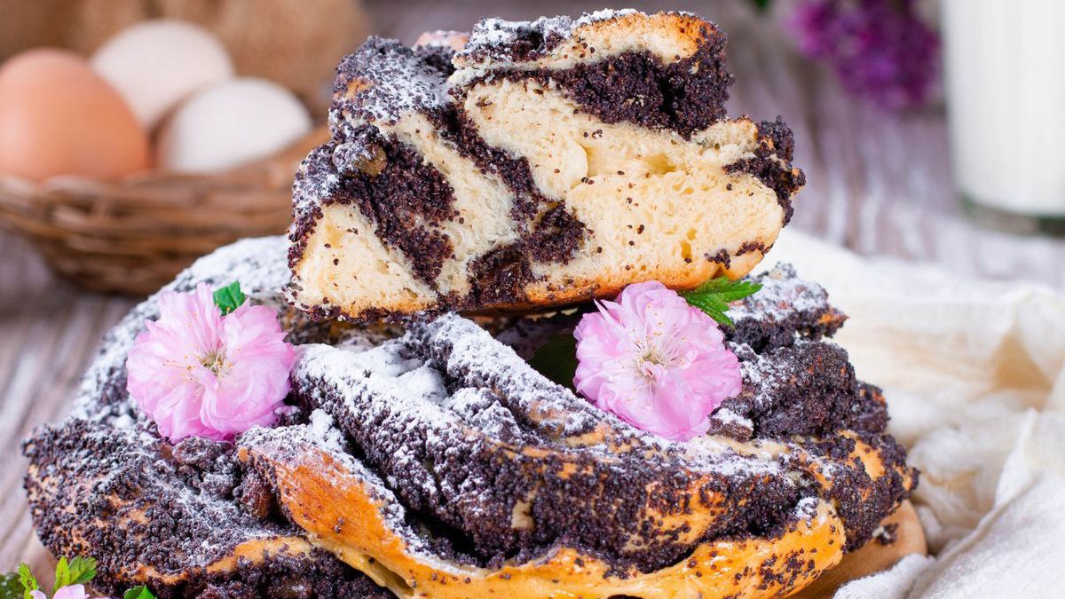 Makowiec zawijany inaczej - Pyszności