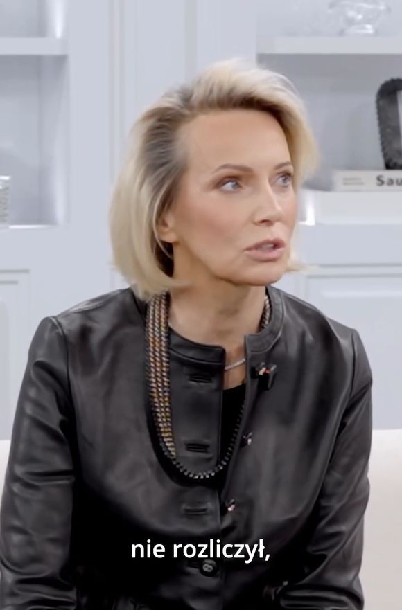 Paulina Smaszcz podczas wywiadu z Mariolą Bojarską-Ferenc