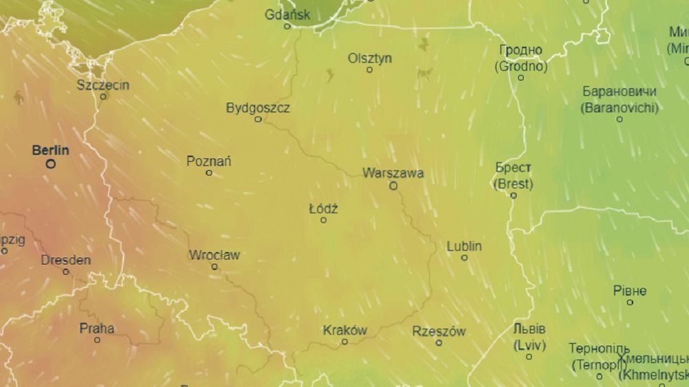 22 maja w większości kraju bez opadów