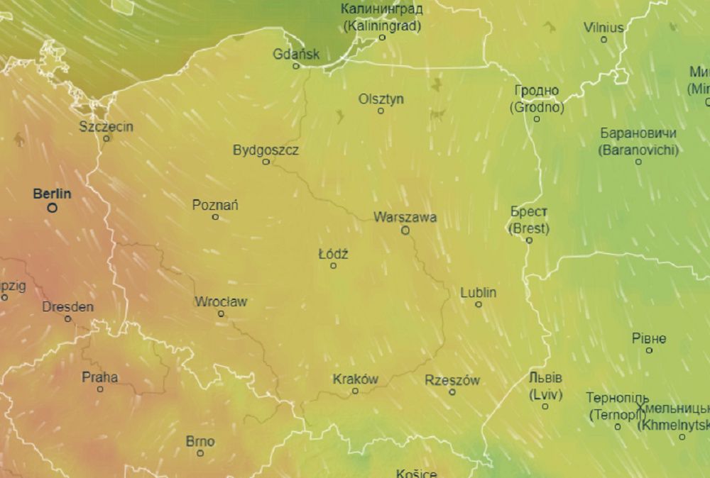 22 maja w większości kraju bez opadów