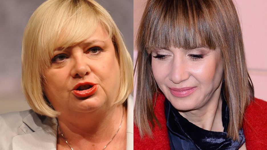Anna Gornostaj i Grażyna Wolszczak