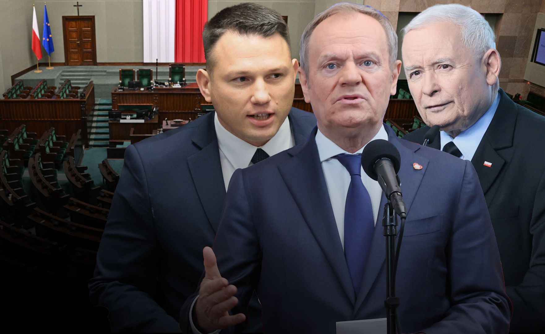 Sondaż partyjny. Umacnia się trzecia siła w polskiej polityce