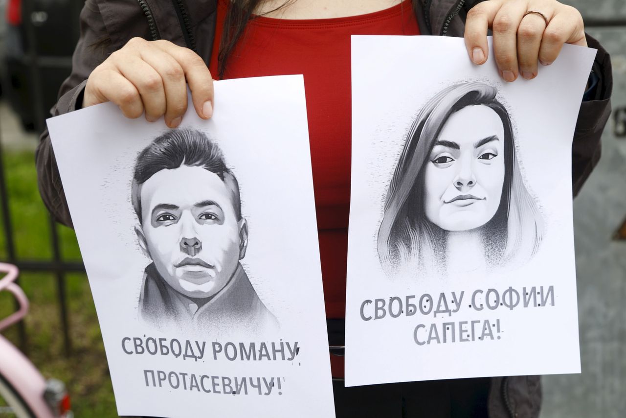 Porwanie samolotu przez Białoruś. Rodzice Ramana Pratasiewicza błagają o pomoc