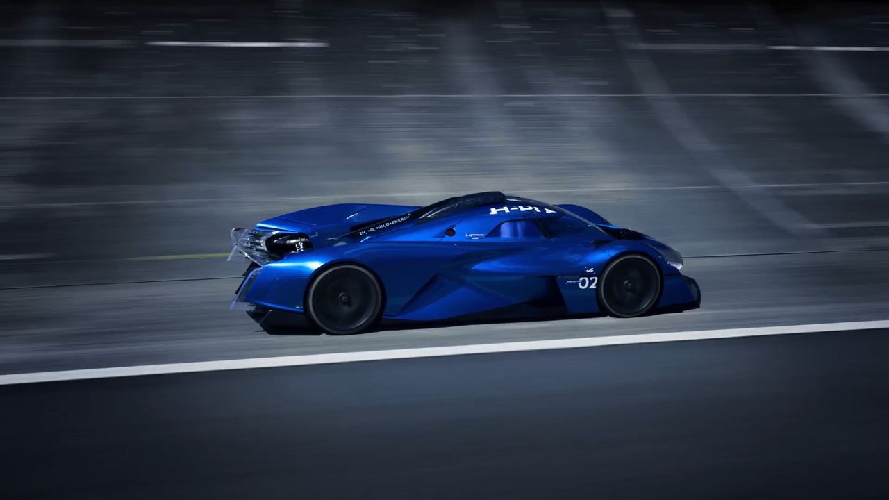 Alpine Alpenglow Hy4 - wodorowy hypercar nareszcie w akcji