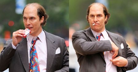 Łysy Matthew McConaughey... Poznajecie? (ZDJĘCIA)