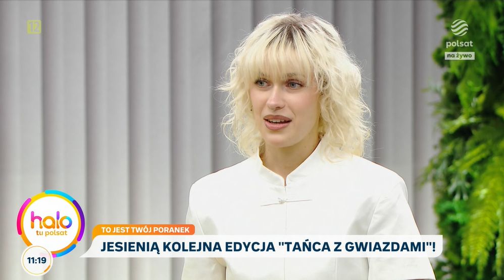 Helena Englert w "Halo tu Polsat"
