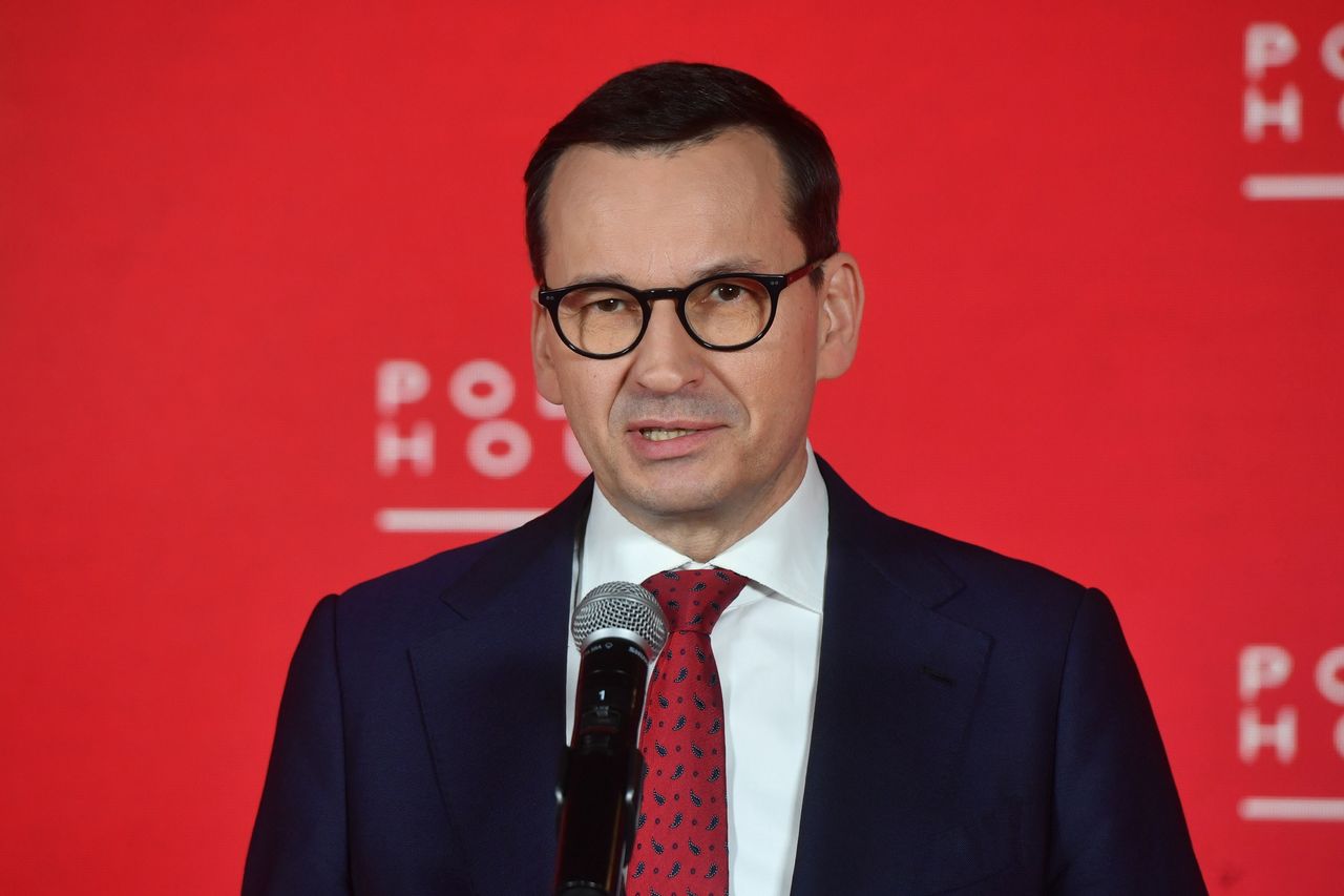 .Mateusz Morawiecki w Davos