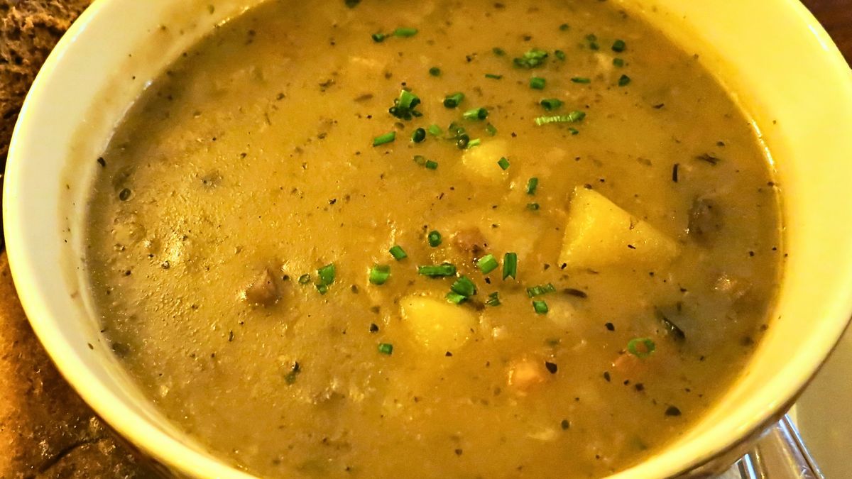Czeska zupa bramboračka