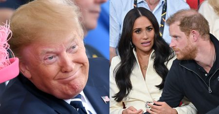 Donald Trump wyjaśnia, dlaczego jednak NIE CHCE deportować Harry'ego z USA: "Już i tak ma dość problemów z żoną. JEST OKROPNA"