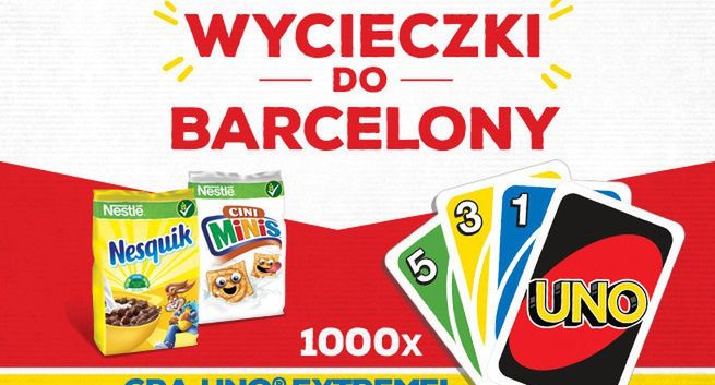 Wycieczki do Barcelony do zdobycia w loterii Nestlé