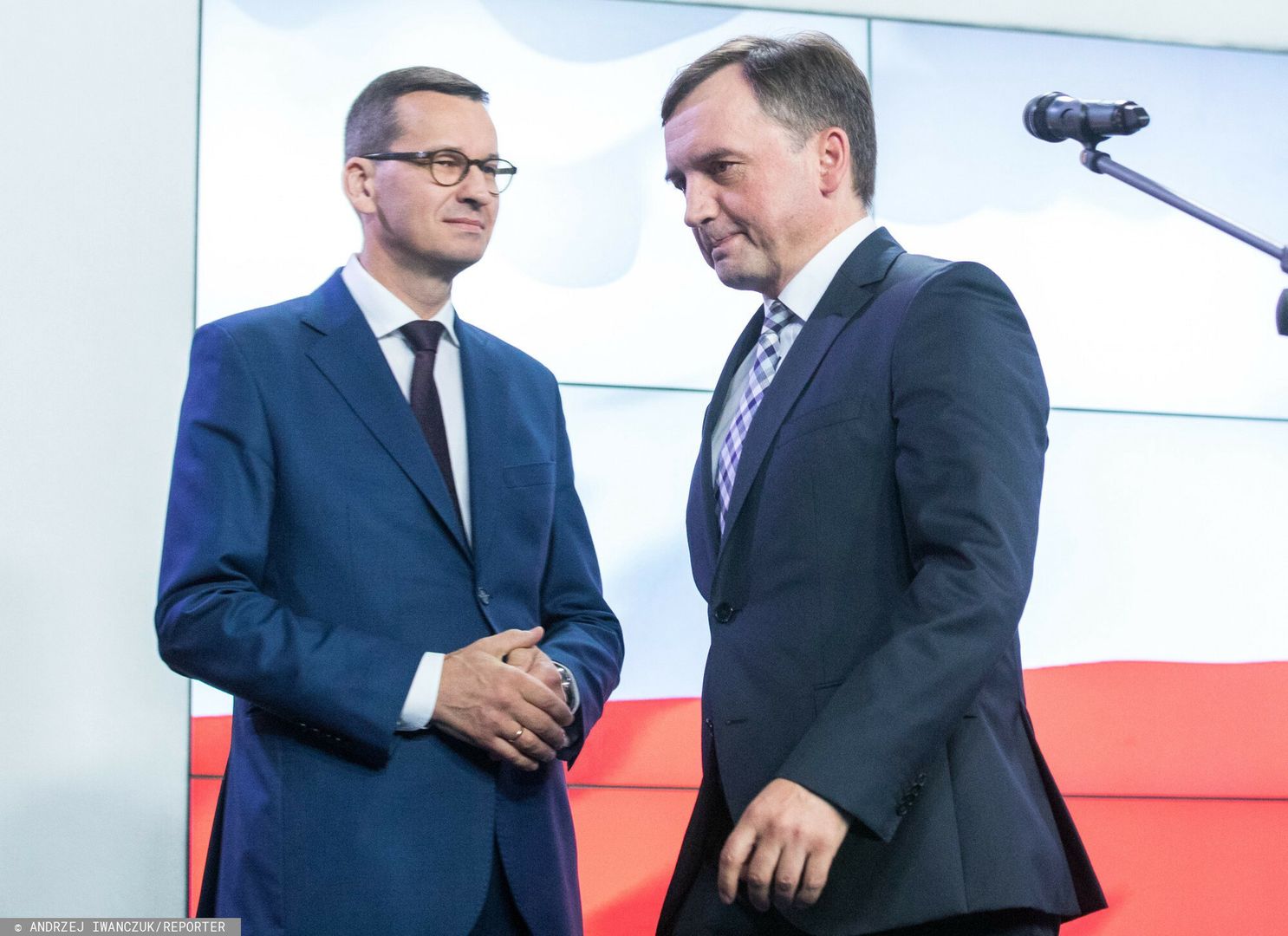 Budżet UE. Zbigniew Ziobro słuchał Jarosława Kaczyńskiego z zaciśniętymi ustami. Końca wojny z Mateuszem Morawieckim nie widać